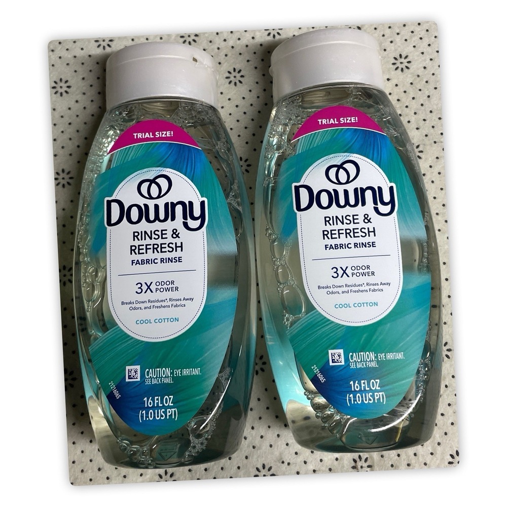 Downy Rinse & Refresh Fabric Rinse 16 FL‎ OZ, Pack Of 2